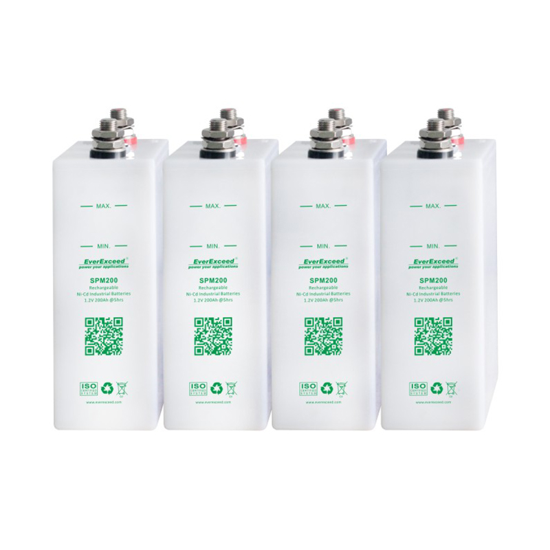 بطارية 1.2 فولت قابلة لإعادة الشحن وصيانة منخفضة للغاية