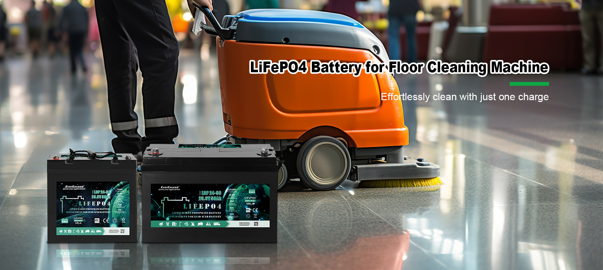 Floor Machine lithium battery