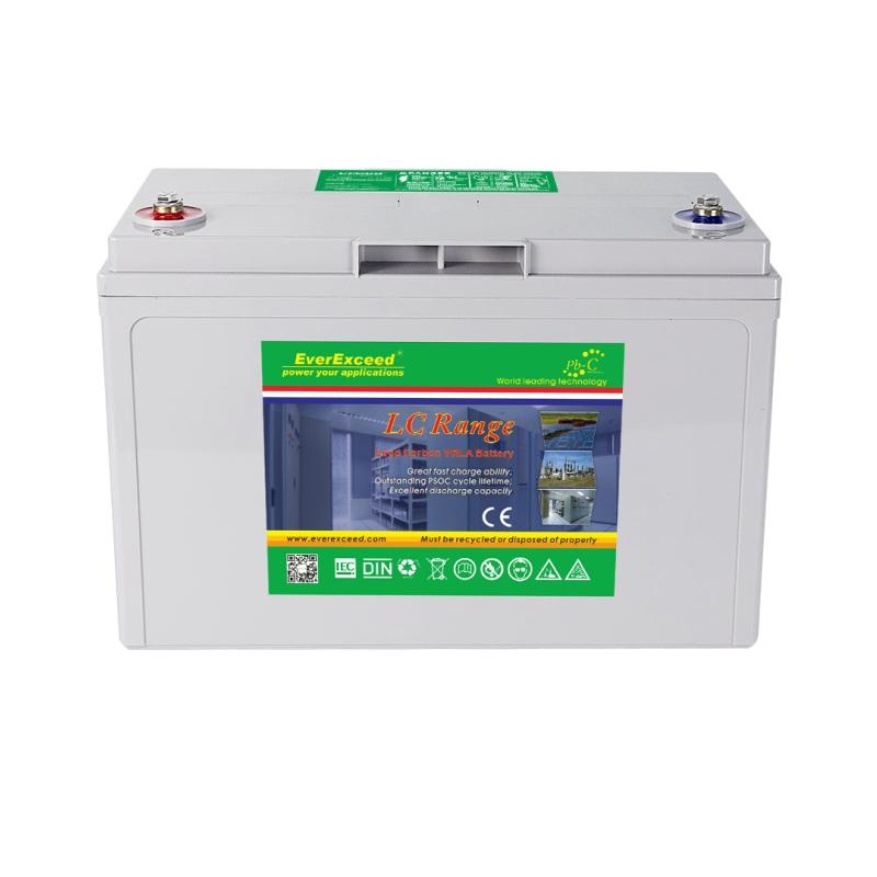 12 فولت lc مجموعة بطارية الرصاص الكربون