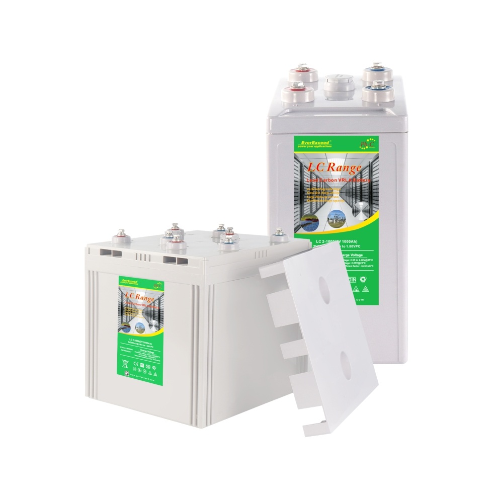 2v نطاق lc الرصاص بطارية الكربون