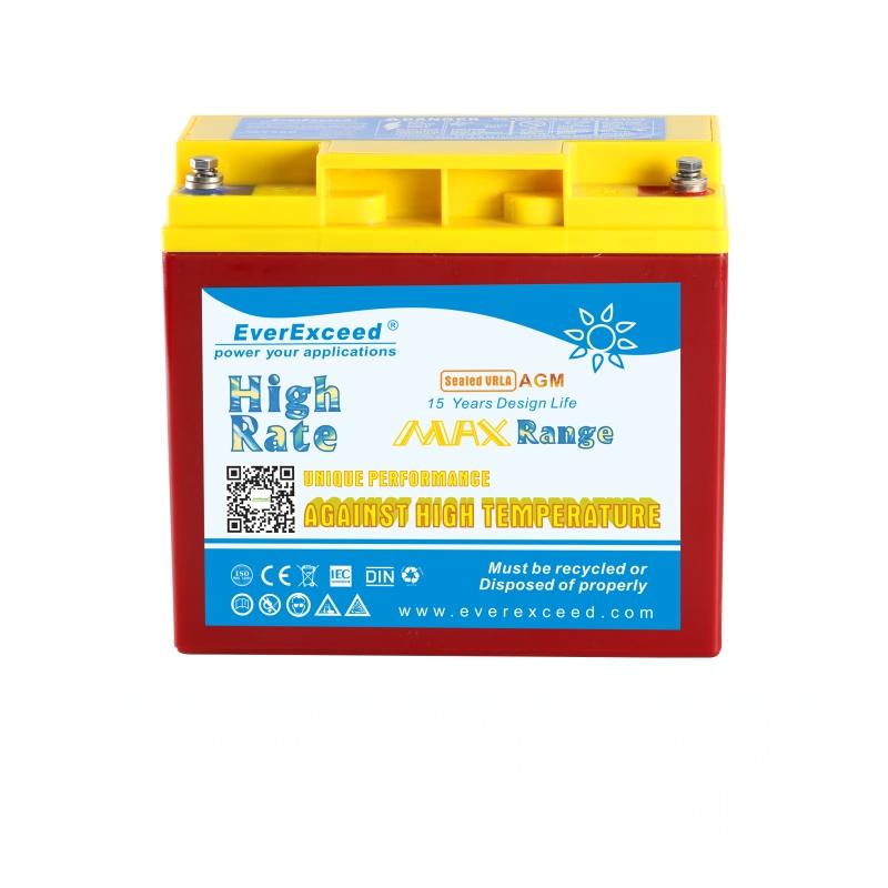 ارتفاع معدل ماكس بطارية vrla