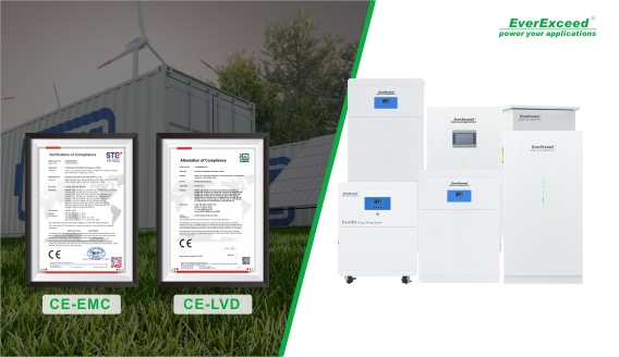 اجتاز نظام تخزين الطاقة EverExceed الكل في واحد اختبار CE-EMC