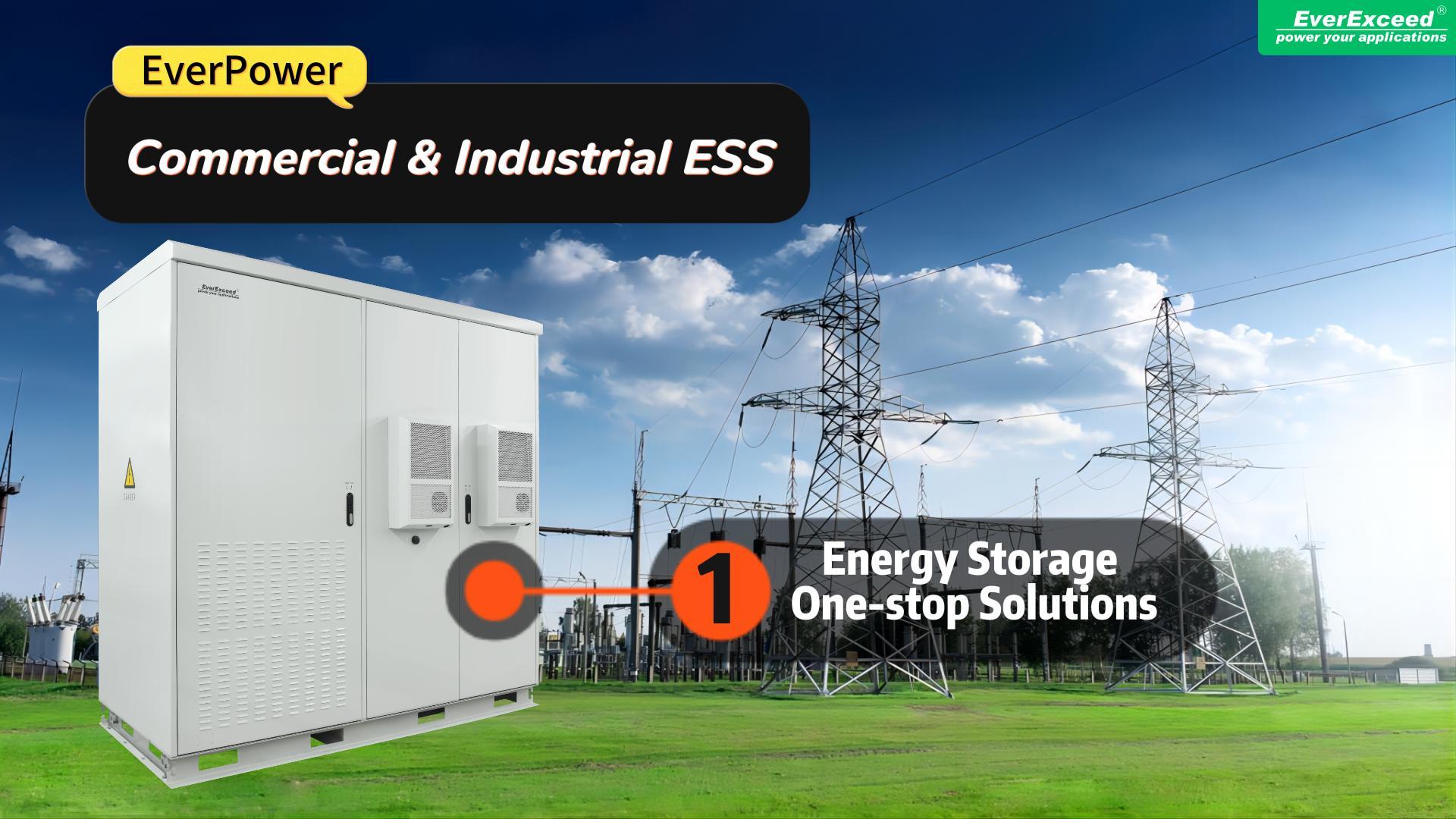 نظام تخزين الطاقة التجارية والصناعية EverPower