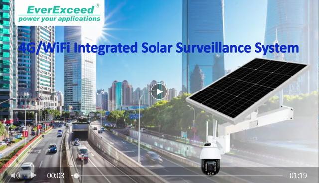  EverExceed  4G واي فاي نظام متكامل للمراقبة الشمسية