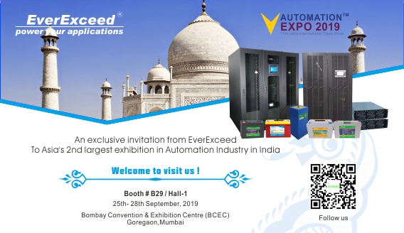 مرحبا بكم في زيارة everexceed في معرض الأتمتة الهند -2019