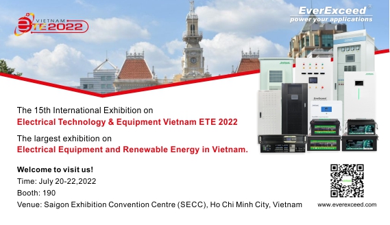 مرحبًا بكم في زيارة everexceed في المعرض الدولي للتكنولوجيا والمعدات الكهربائية -2022
